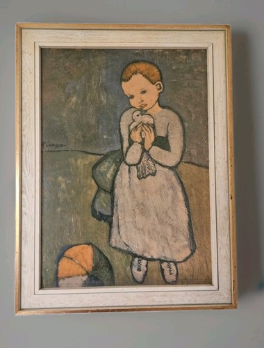 Vintage art print pablo - art, by