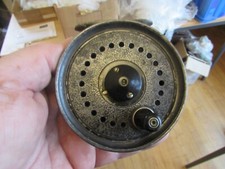 good vintage Youngs 3.5" beaudex trout fly fishing reel narrow drum lineguard