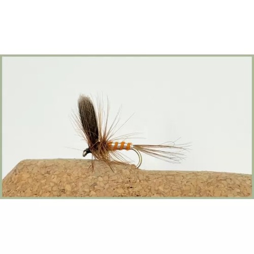 Dry trout flies x orange - trout,