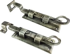 Antique Pewter Shoot Door