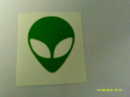 Car bumper stickers alien - 3,