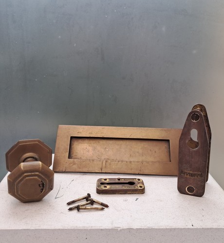Vintage banham brass - vintage, door