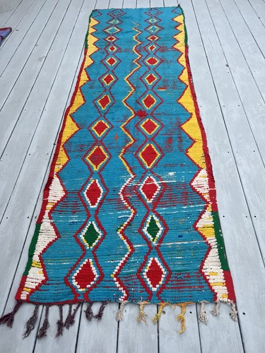 Vintage 1970s moroccan rug - 1970s,