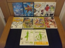 Nintendo Wii Games Bundle x8