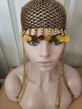 Beautiful Egyptian Style Head Dress Excellent Condition, See All Photos
