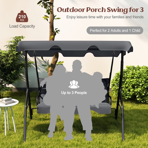Seater patio swing - 3-seater,