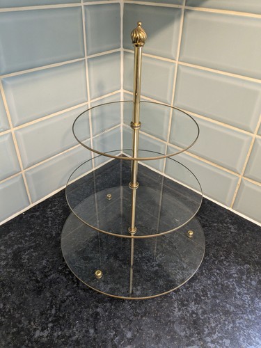 Tier glass cake stand - tier,