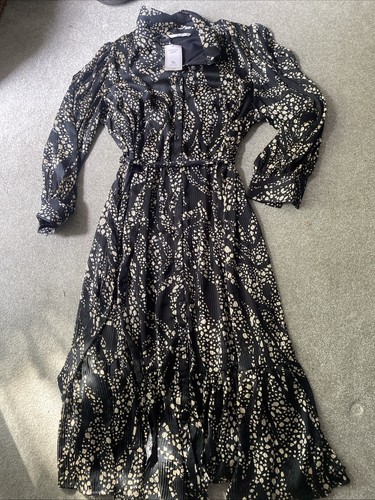 Black and beige - black, size