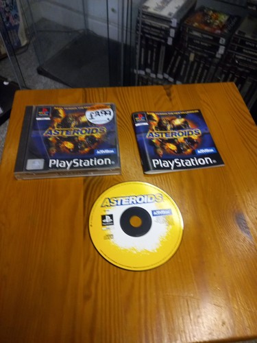 Asteroids ps1 game - asteroids,