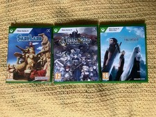 Xbox series x  bundle. Sandland, Final Fantasy, Unicorn Overlord. Free Postage