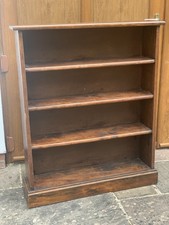 An Early 20th Century Stained Pine Bookcase