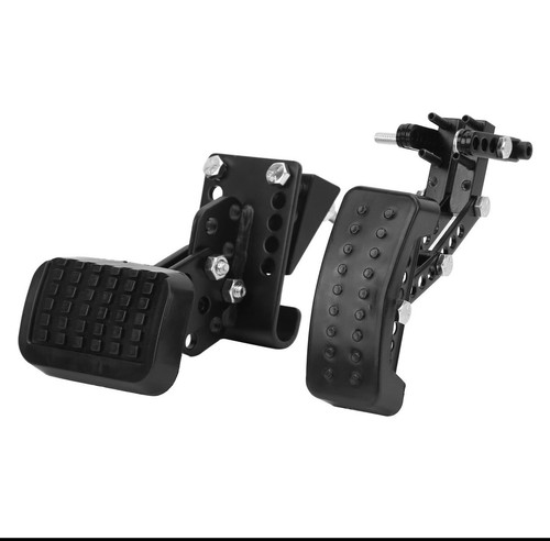 Gas and brake pedal extenders - and,