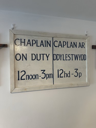 Rare welsh chaplain - rare, duty