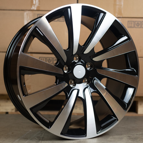 Black turbine 844 - black, x4