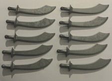 Playmobil 10 Cutlasses For Pirates Saracens Arabs Etc Swords Weapons⭐️NEW⭐️