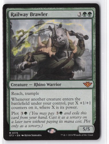 Railway brawler mtg - brawler, m