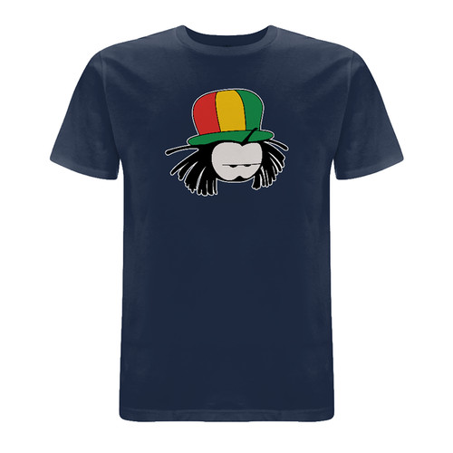 Dready head large front print - head,