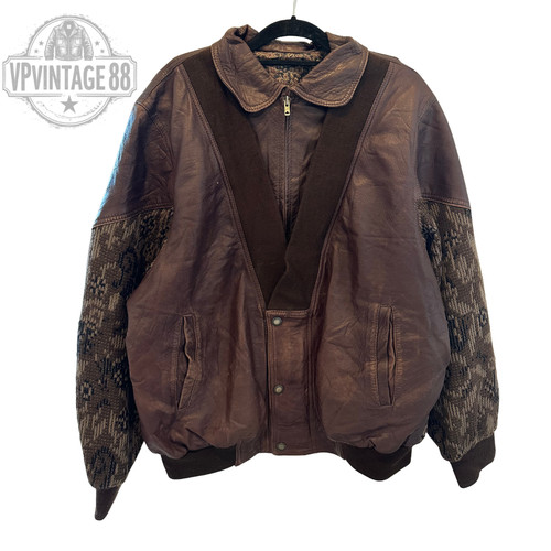 Vintage aztec navajo bomber - vintage,