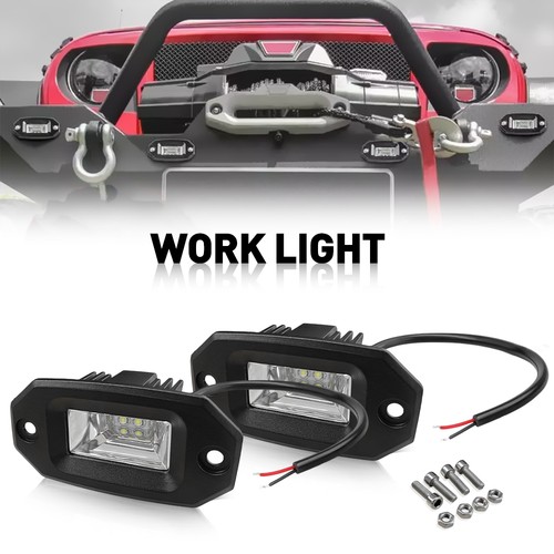 2pcs flush mount led work - 3",