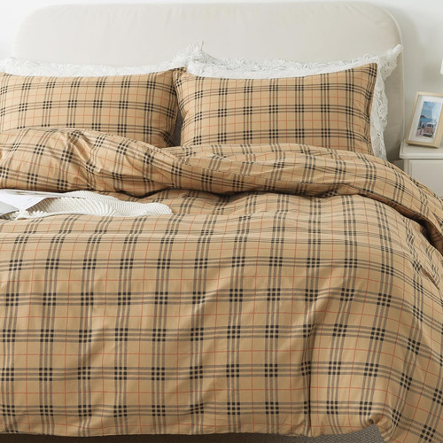 Duvet cover set piece cotton - 3-piece,