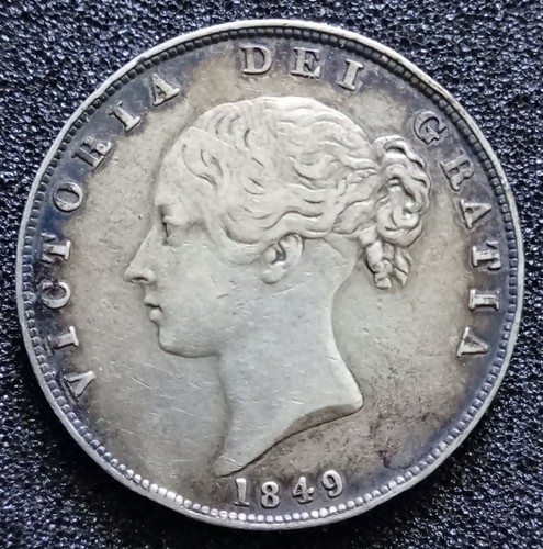 1849 victoria young head - victoria,