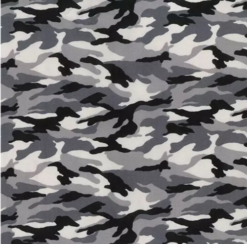 Cotton fabric grey arctic - cotton,
