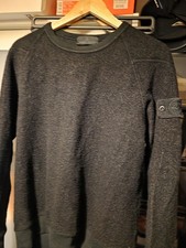 Stone Island Black Ghost Jumper Size Large