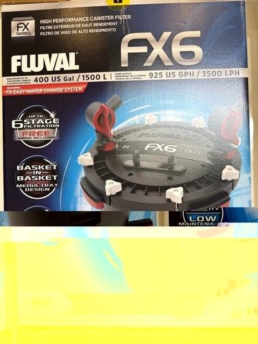 Fluval fx6 external canister - fluval,