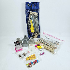 Caravan Spares Parts Clips Metal Pegs Bulbs Fuses Suction Pads Pre-loved Bundle