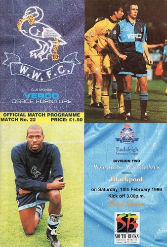 1996 wycombe wanderers - wycombe,