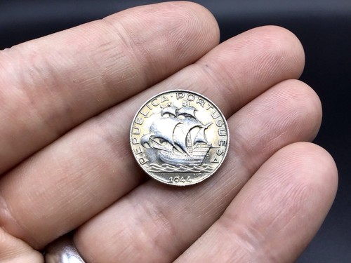 1944 portugal 650 silver - ,