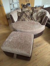 DFS Neutral Browns Sofa Set Suite | Set of 3