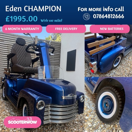 Eden champion vintage mobility - eden,