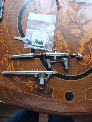 Air brush kit - air, gun