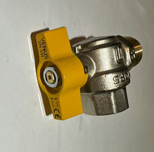 Elbow gas ball valve 4 - ball,