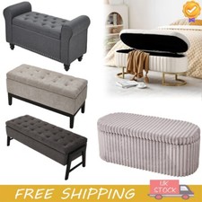 Upholstered Storage Ottoman