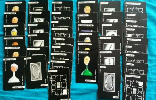 Individual vintage cluedo - individual,