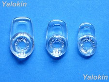 3 NEW CLEAR EARBUDS GEL