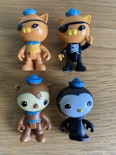 Octonauts Small Figures X4 Various Characters Sizes Preloved