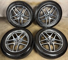 19'' GENUINE MERCEDES AMG GLC COUPE SPORT ALLOY WHEELS TYRES ALLOYS 5X112  5X112