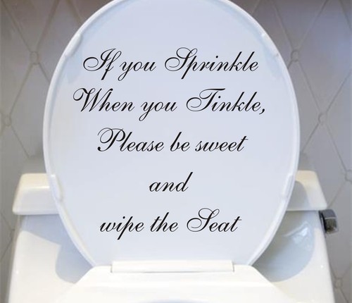 You sprinkle tinkle vinyl - you,