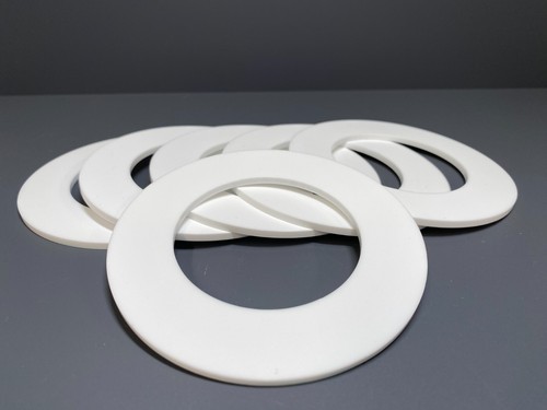Matt white downlight spotlight - white,