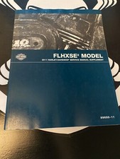 Harley Davidson 2011 CVO FLHXSE2 Streetglide Service Manual Supplement 99600-11