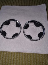MINI R55 R56 R57 R58 R59 CHROME DRINK RING HOLDERS INSERT PAIR 2756159