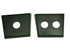 Angled Car Lucas Switch Warning Light Dash Panel Twin Mounting Bracket 1960-80s