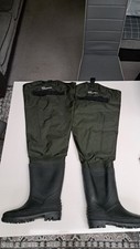 NEW RON THOMPSON GREEN HIP WADERS UK 4/5 