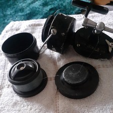 Mitchell 300 Vintage Fishing Reel with spare spool and spool case