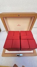 Omega Watch Wooden Box and