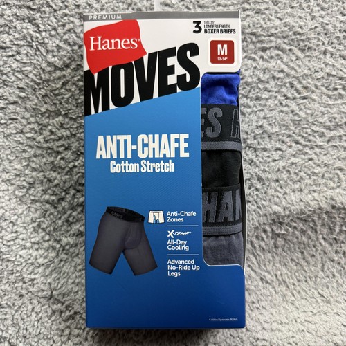 Hanes moves boxer briefs - hanes,