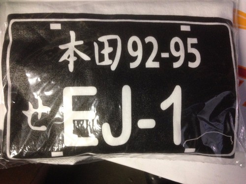 Honda92 jdm license plate - license,